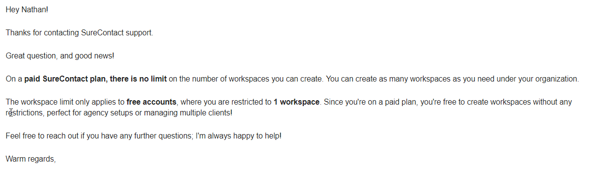 SureContacts to the rescue surecontacts workspace