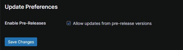 UUPD & Easy Digital Downloads pre release selector